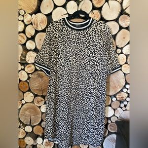 Dressed in Lala Frankie Leopard dress